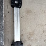 Aluminum track with pedestal supports for balcony pavers Burnaby BC